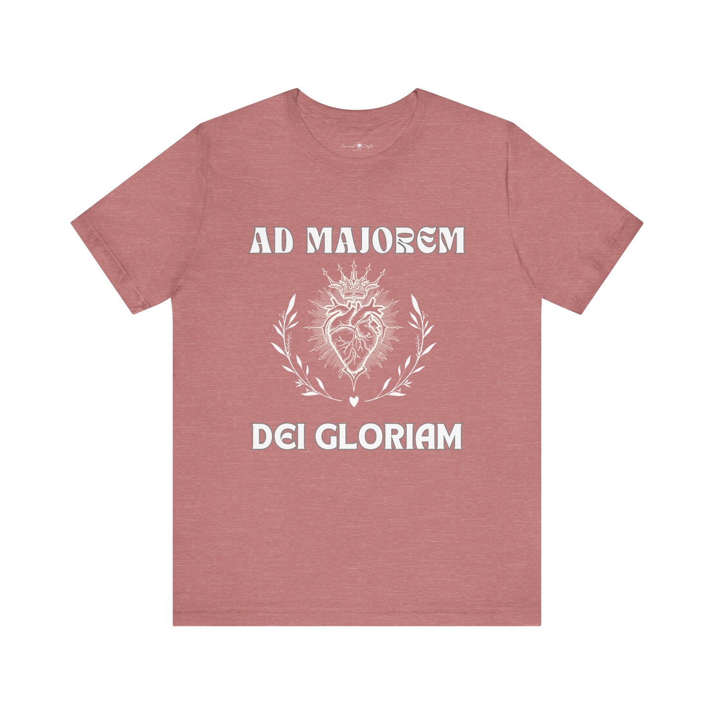Ad Majorem Dei Gloriam - Catholic Unisex Tee
