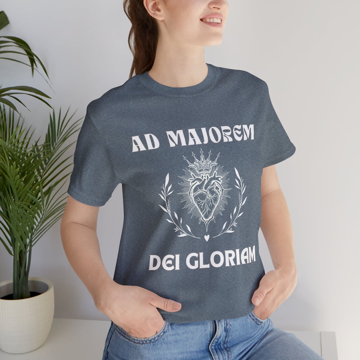 Ad Majorem Dei Gloriam - Catholic Unisex Tee