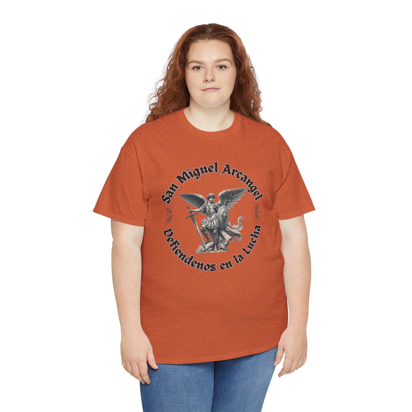San Miguel Arcangel Unisex Tee - Defiendenos en la Lucha