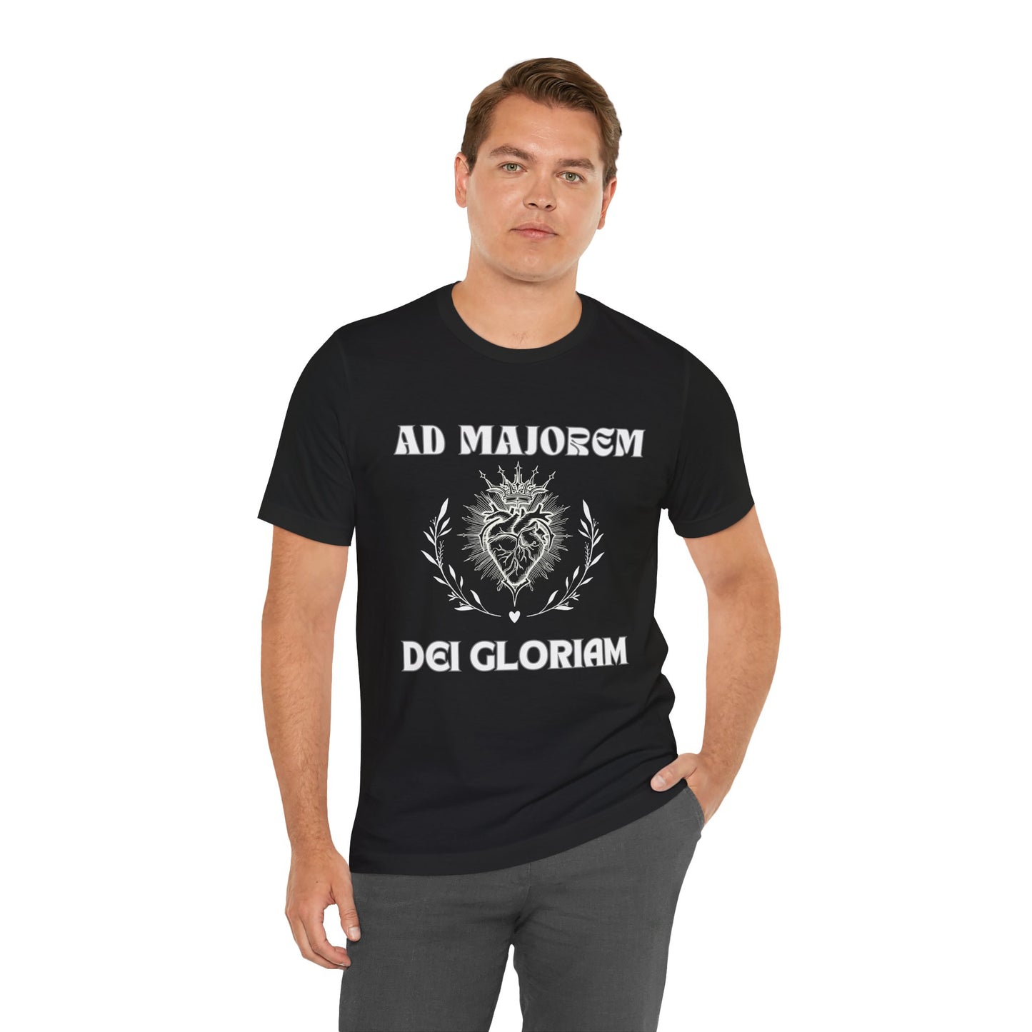 Ad Majorem Dei Gloriam - Catholic Unisex Tee