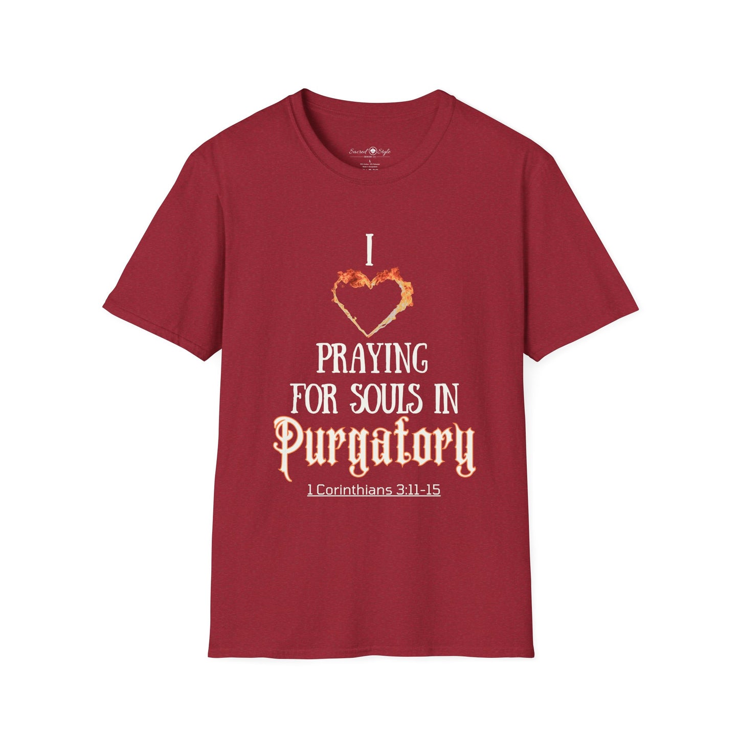 I Love Praying for Souls in Purgatory Catholic T-Shirt