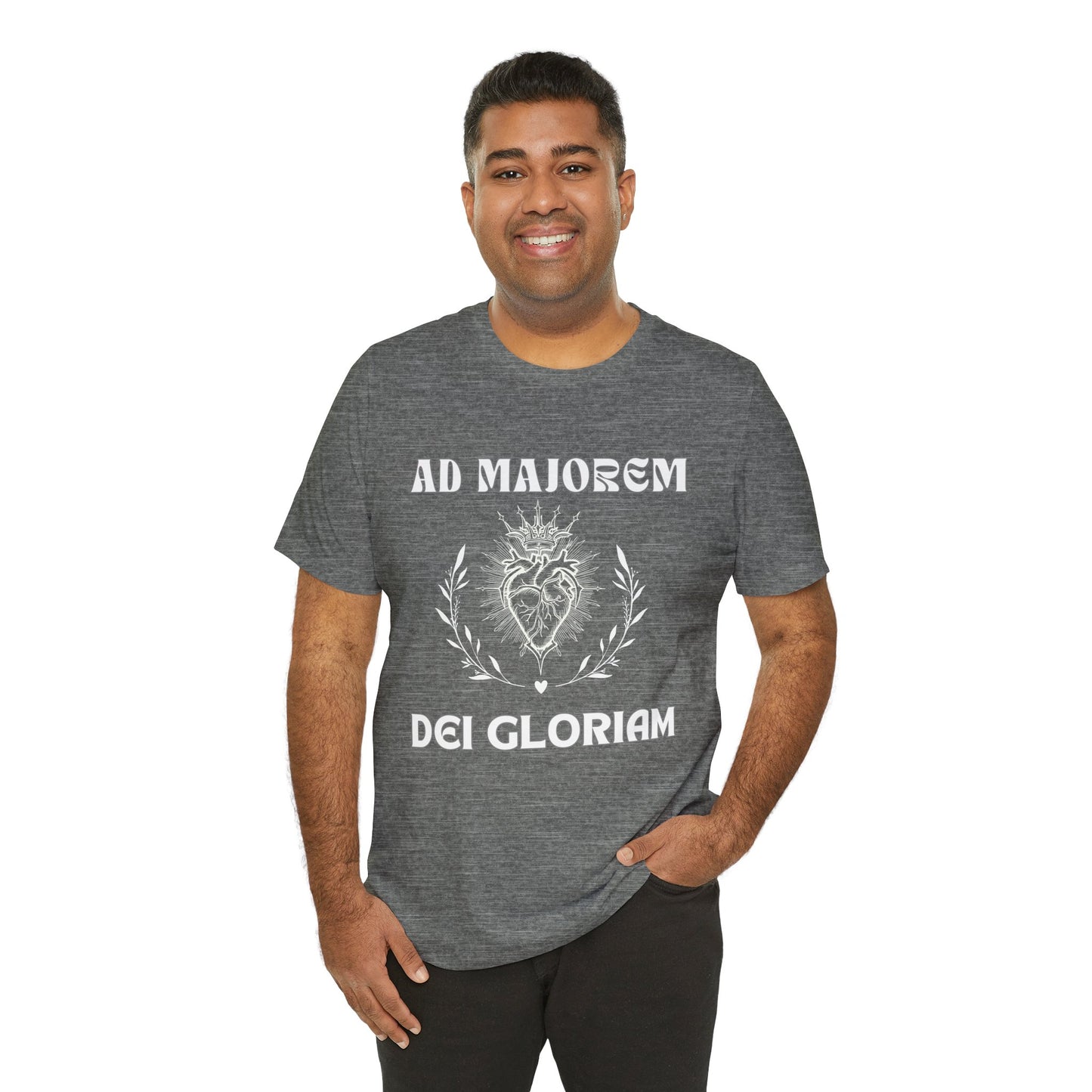 Ad Majorem Dei Gloriam - Catholic Unisex Tee