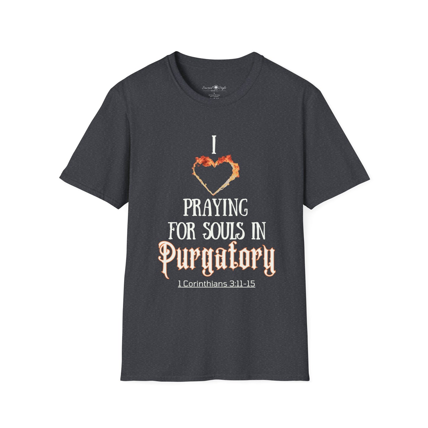 I Love Praying for Souls in Purgatory Catholic T-Shirt