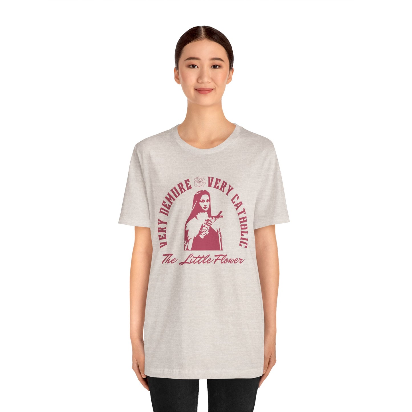 Very Demure, Very Catholic - Saint Therese of Lisieux Tee