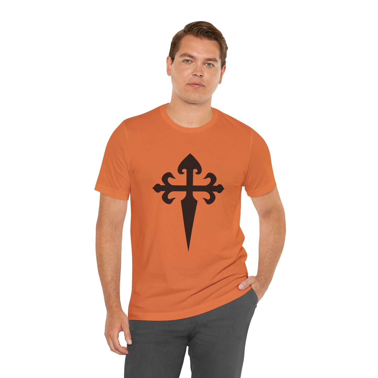 Saint James Cross T-Shirt - Heroic Catholic Faith Defender Tee