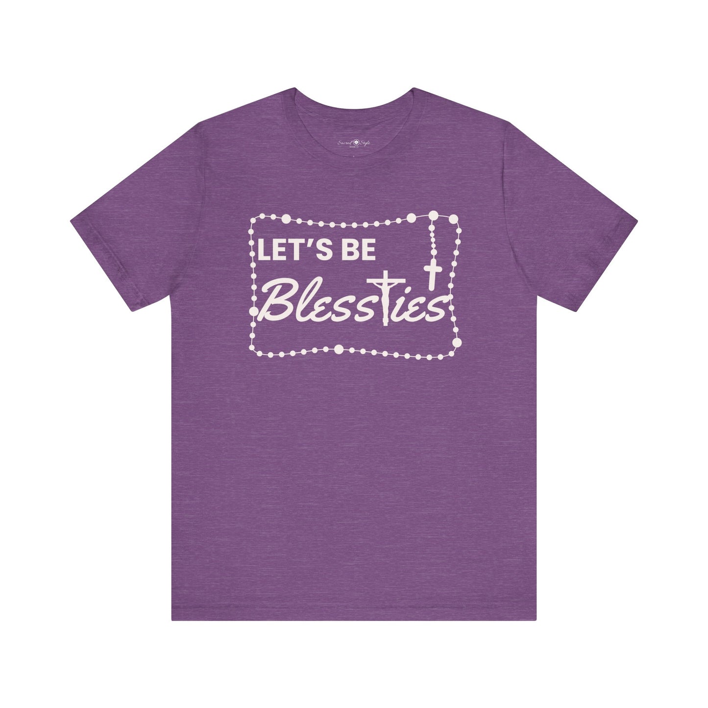 Catholic Blesstie Tee with Rosary Image