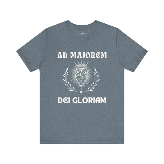 Ad Majorem Dei Gloriam - Catholic Unisex Tee