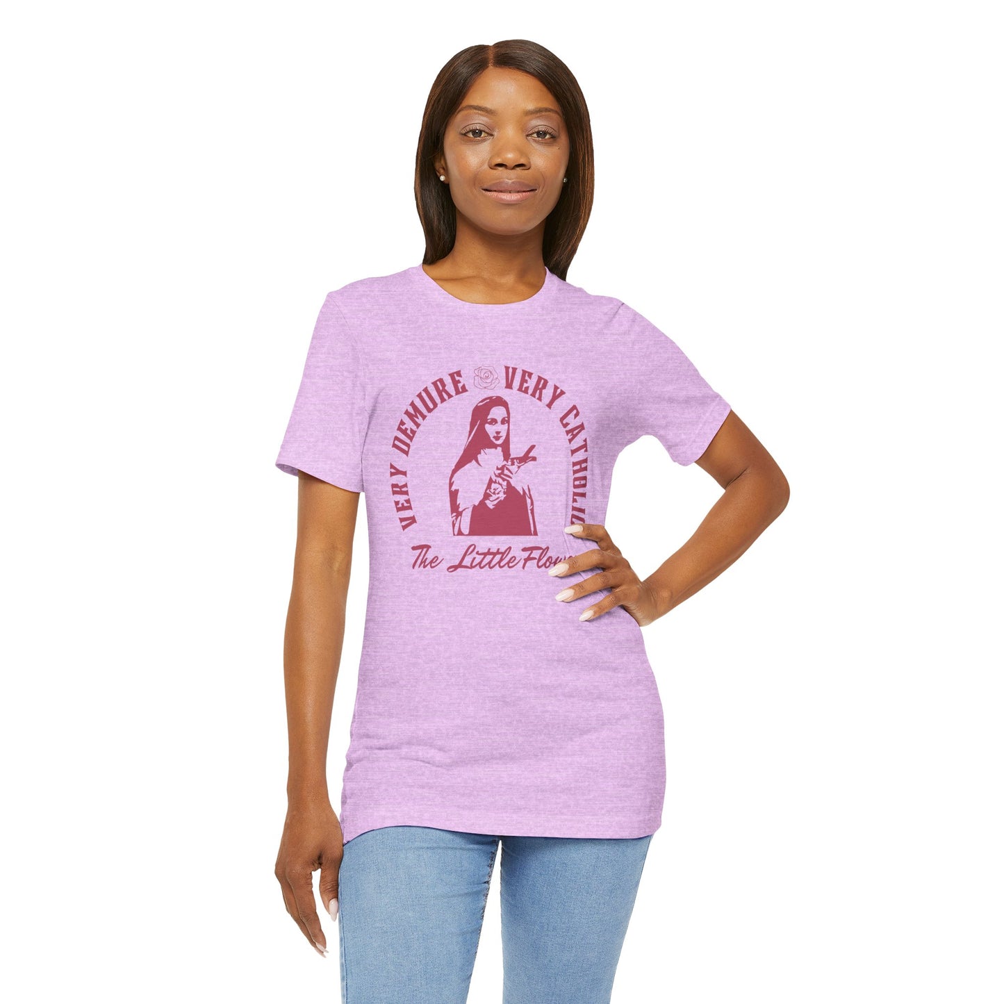 Very Demure, Very Catholic - Saint Therese of Lisieux Tee