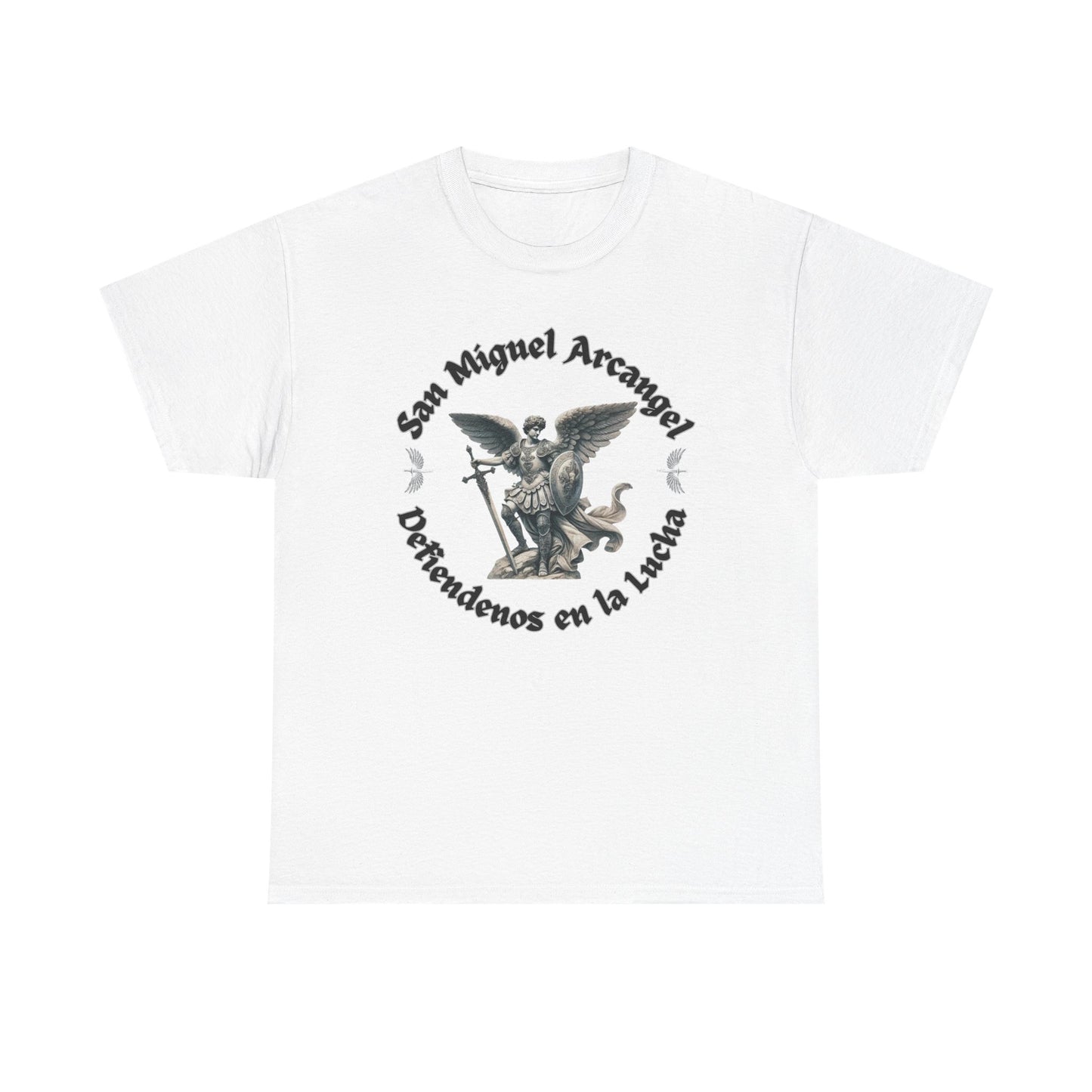 San Miguel Arcangel Unisex Tee - Defiendenos en la Lucha