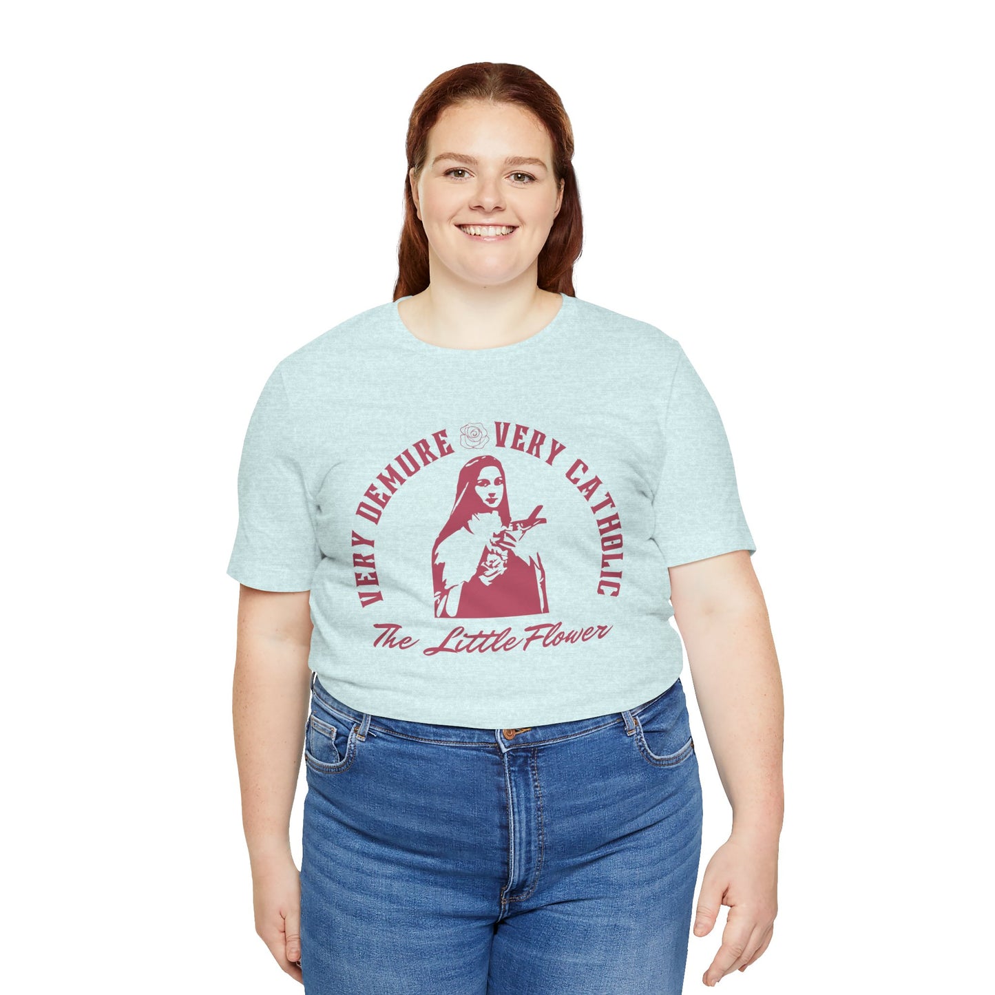 Very Demure, Very Catholic - Saint Therese of Lisieux Tee