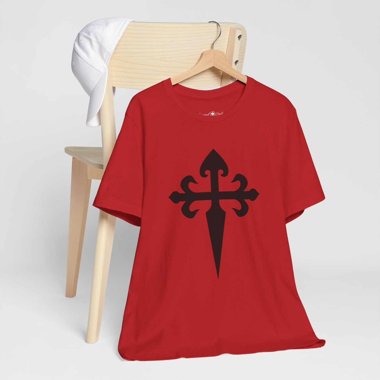 Saint James Cross T-Shirt - Heroic Catholic Faith Defender Tee