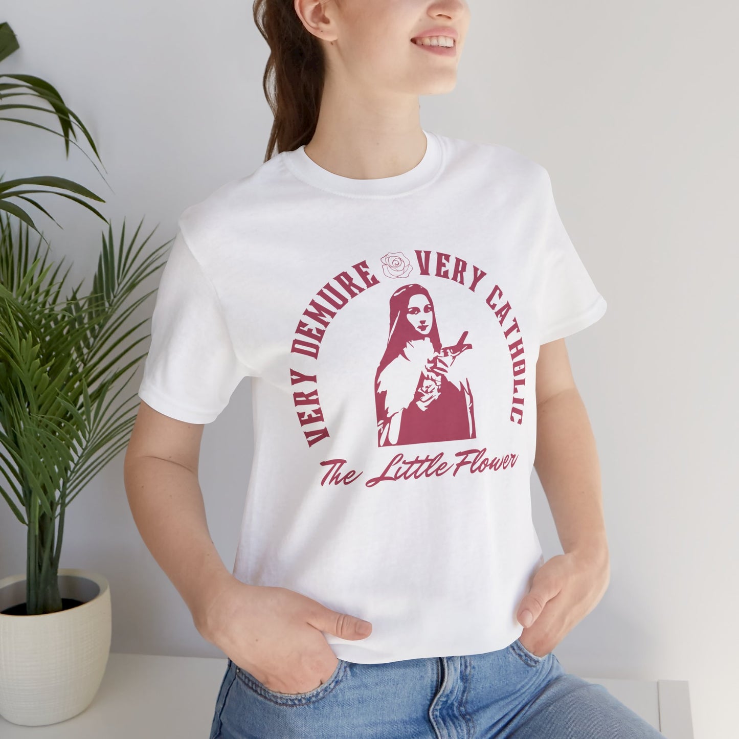 Very Demure, Very Catholic - Saint Therese of Lisieux Tee